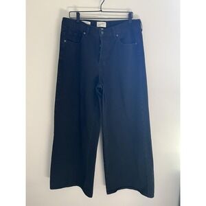 Universal Thread Black Extra Wide Leg Flare Jeans